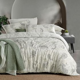 Sarev Mood Comfort Jianna 200x220 cm Ekru Krem Çift Kişilik Nevresim Takımı