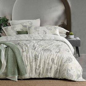 Sarev Mood Comfort Jianna 200x220 cm Ekru Krem Çift Kişilik Nevresim Takımı