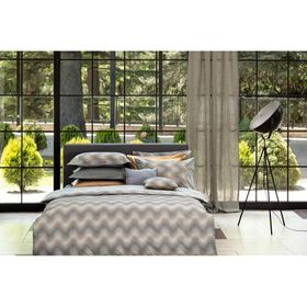 Sarev Napoli Percale 200x220 cm 2 Yastık Düz V1 Çift Kişilik Nevresim Takımı