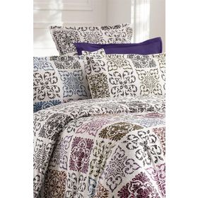 Sarev Night Shine Pamuk Saten V1 Çift Kişilik Nevresim Takımı