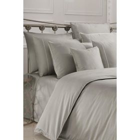Sarev Sartoria Pamuk Saten Gri V7 Çift Kişilik 200x220 cm Nevresim Takımı
