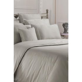 Sarev Sartoria Pamuk Saten Gri V7 Çift Kişilik 200x220 cm Nevresim Takımı