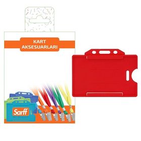 Sarff 10 Adet Kırmızı Kart Okuyucu Blister
