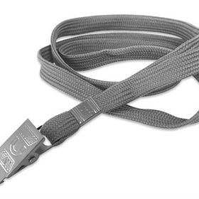 Sarff 10 Adet Metal Klipsli Gri Askı İpi Blister