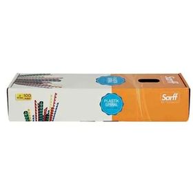 Sarff 10 mm 100 Adet Mavi Plastik Kutu Spiral