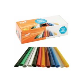 Sarff 10 mm Siyah 100'lü Paket Oval Sırtlık