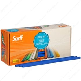 Sarff 10mm Mavi 100 Adet Oval Sırtlık