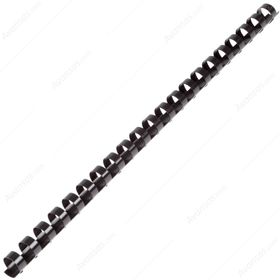 Sarff 12 mm Siyah 100'lü Kutu Plastik Spiral