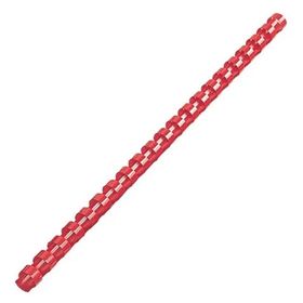 Sarff 14 mm 100 Adet Kırmızı Delux Plastik Spiral