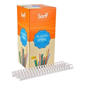 Sarff 15202035 145 SY 16 mm Beyaz Plastik Spiral
