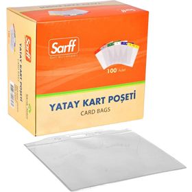 Sarff 15207002 Beyaz 7.5x9.5 cm Kart Poşeti