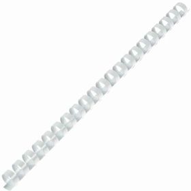 Sarff 15312005 100'lü 6 mm Delux Beyaz Plastik Spiral