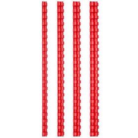 Sarff 15312014 100'lü 8 mm Kırmızı Plastik Spiral