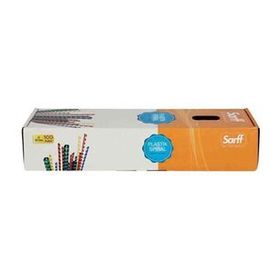 Sarff 16 mm 100 Adet Mavi Delux Plastik Spiral