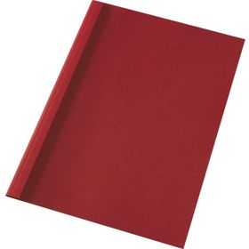 Sarff 4 mm 100 Adet Isısal Şeffaf Kırmızı Cilt Kapağı