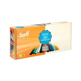 Sarff 6 mm Siyah 100'lü Paket Sırtlık