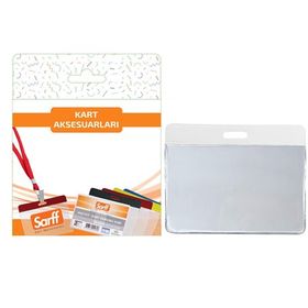 Sarff 7.5x9.5 cm 10 Adet Beyaz Kart Poşetleri Blister