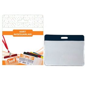 Sarff 7.5x9.5 cm 10 Adet Lacivert Kart Poşetleri Blister