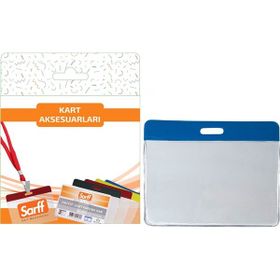 Sarff 7.5x9.5 cm 10 Adet Mavi Kart Poşetleri Blister