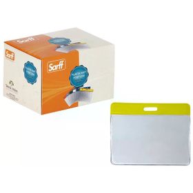 Sarff 7.5x9.5 cm 100 Adet Sarı Beyaz Kart Poşeti