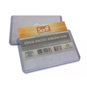 Sarff A-031H 55x85 mm 100'lü Pvc Ehliyet Kabı