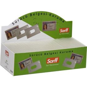 Sarff A-031H 55x85 mm Pvc Ehliyet Kabı