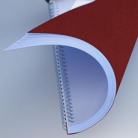 Sarff A4 100 Adet Kapak Desenli Kırmızı Karton