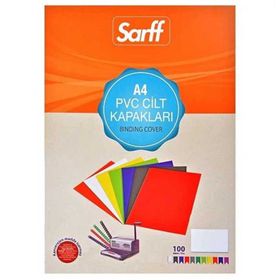 Sarff A4 160 Mic Siyah Opak Cilt Kapağı