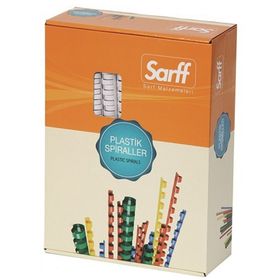 Sarff Bind 10 mm Siyah Plastik Spiral