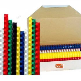 Sarff Bind 28 mm Kırmızı Plastik Spiral