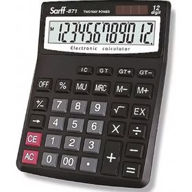 Sarff N:871 12 Haneli Hesap Makinesi