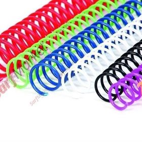 Sarff Pvc Helezon 12 mm Siyah Plastik Spiral
