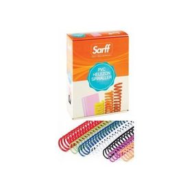 Sarff Pvc Helezon 16 mm Siyah Plastik Spiral
