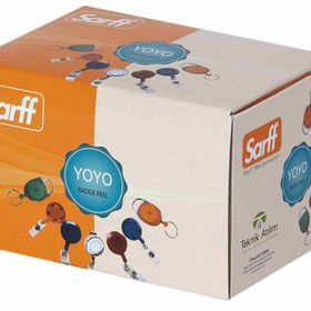 Sarff Yuvarlak Kancalı Beyaz 25'li Yoyo