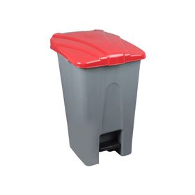 sarfpazari Plastik Tekerlekli 70 lt Pedallı Çöp Kovası