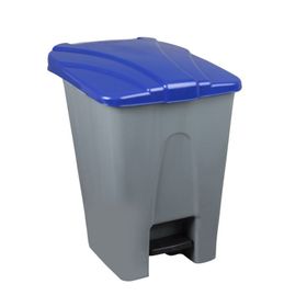 sarfpazari Plastik Tekerlekli 70 lt Pedallı Çöp Kovası