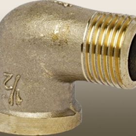 Sarı 3/4" Kuyruklu Dirsek