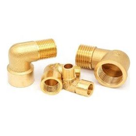 Sarı 3/8" Kuyruklu Dirsek