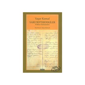 Sarı Defterdekiler Folklor Derlemeleri - Yaşar Kemal