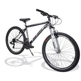 Sarissa Moon 27.5 Jant MTB Ön Amortisörlü Shimano 21 Vites V Fren Wake Gidon Siyah Gri Dağ Bisikleti