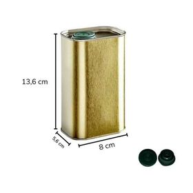 Sarkap 0.5 lt Kapaklı Dekoratif Zeytinyağı Tenekesi
