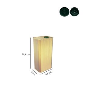 Sarkap 1000 ml Gold Pratik Kapaklı Zeytinyağı Tenekesi