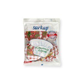 Sarkap 10'lu Desenli Kavanoz Kapağı