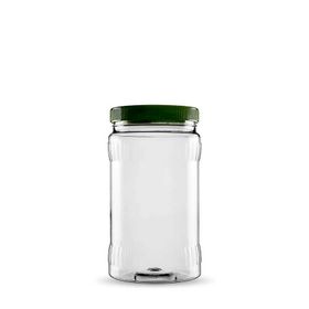Sarkap 1500 ml Yeşil Dilimli Pet Kavanoz