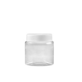Sarkap 220 ml Beyaz Silindir Pet Kavanoz