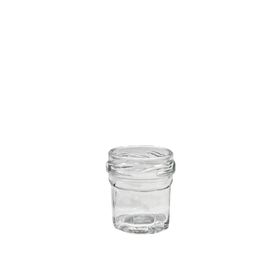 Sarkap 30 ml Kapaksız Köşeli Cam Kavanoz