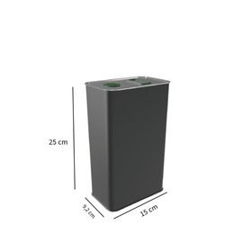 Sarkap 3000 ml Kapaklı Kulplu Zeytinyağı Tenekesi