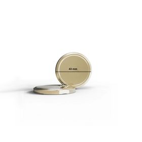 Sarkap 43 mm Gold Kavanoz Kapağı