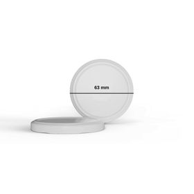 Sarkap 63 mm Beyaz Kavanoz Kapağı