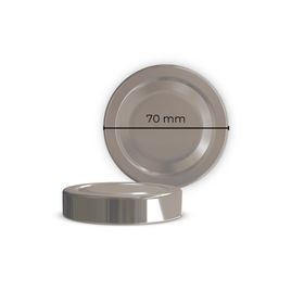Sarkap 70 mm Silver Derin Etek Kavanoz Kapağı